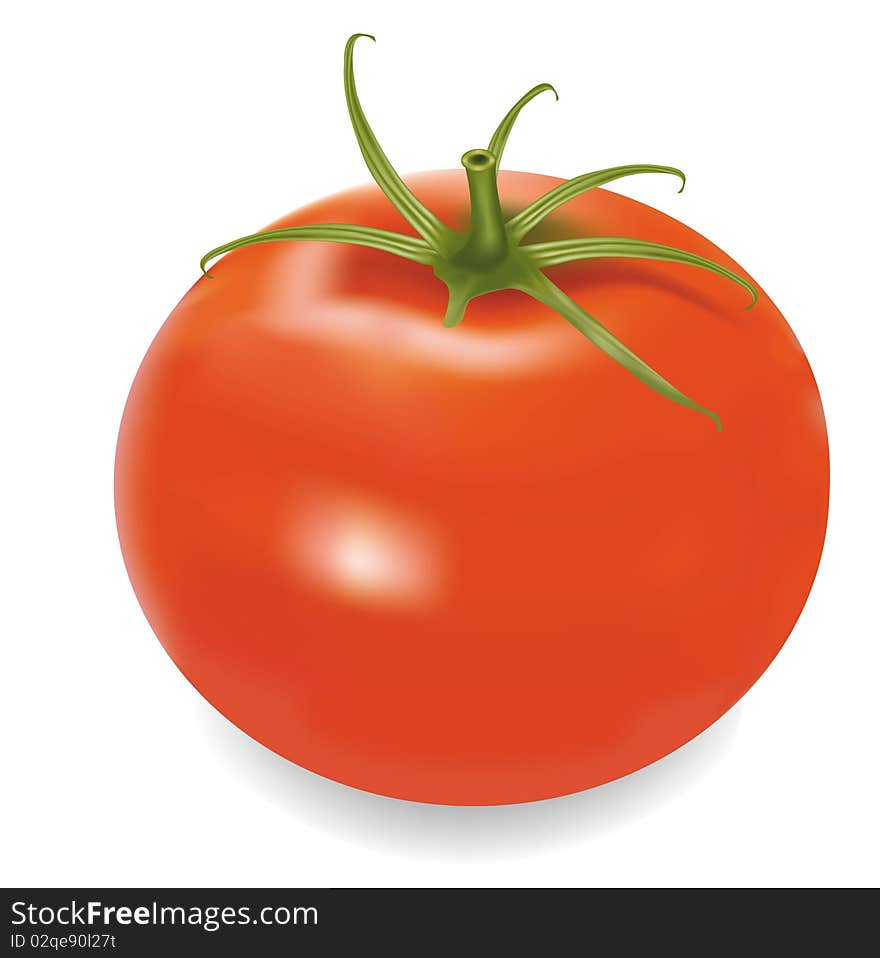 Red tomato.