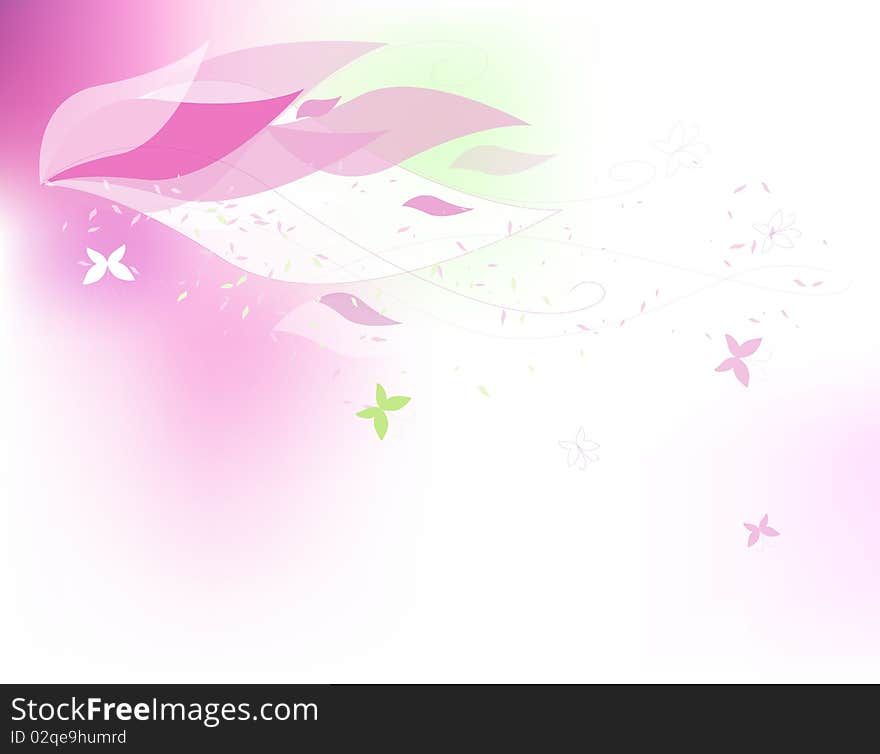 Floral Pattern Background