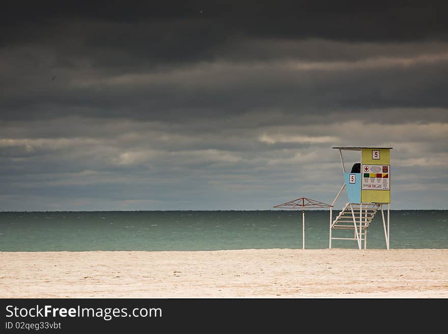 Obsession For The Lifeguard In The Sea