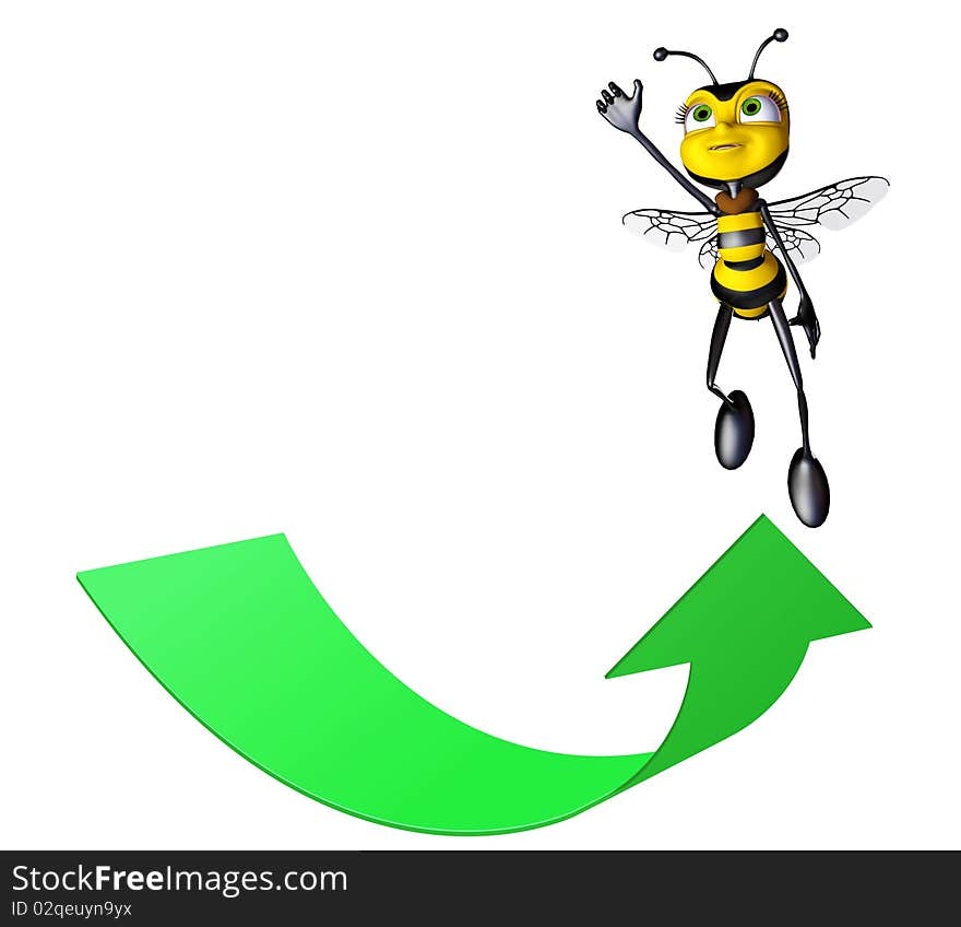 The honey bee is a hero and is super flying. The honey bee is a hero and is super flying