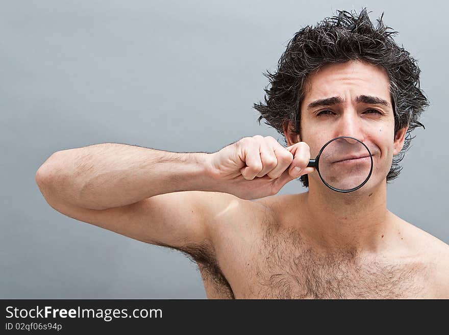 Dental exam of teeth