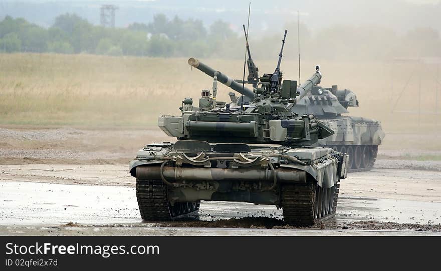 T-90 is a Russian main battle tank