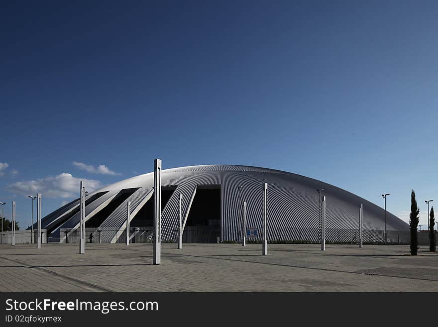 Modern Sport hall in Zadar Croatia