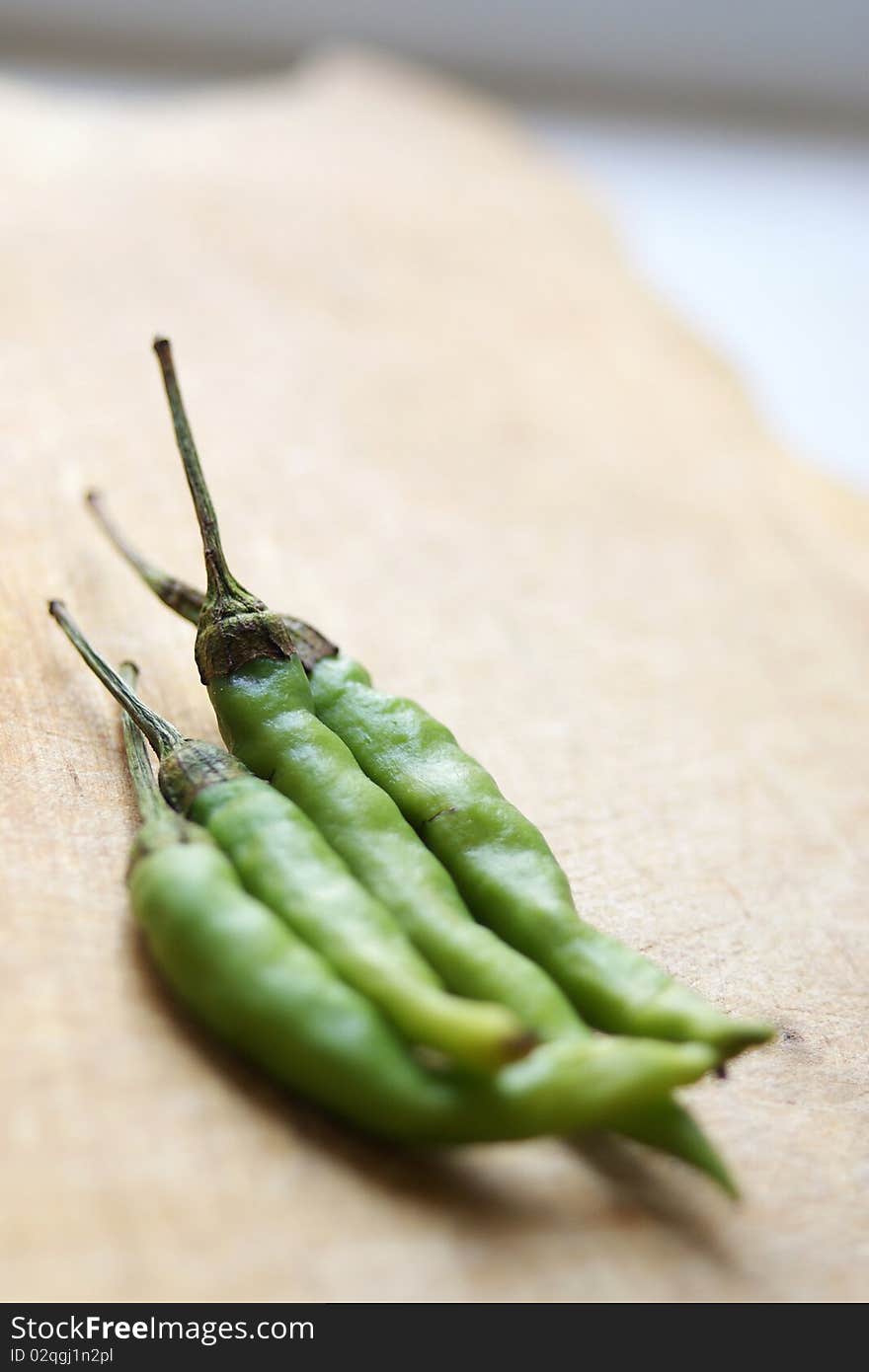 Green chilies