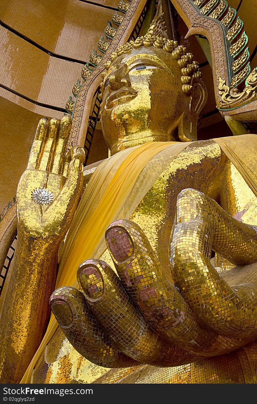 Buddha Figure Sitting, Thailand