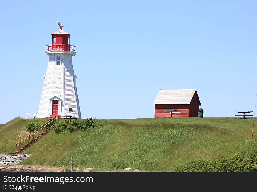 Mullahand light house on Campobello Island, Canada