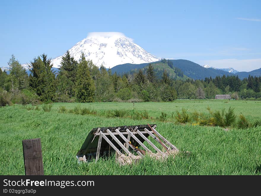 Mountain From The Valley