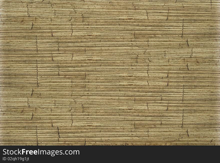 Old ribbed cracked coconut paper textured background. Old ribbed cracked coconut paper textured background