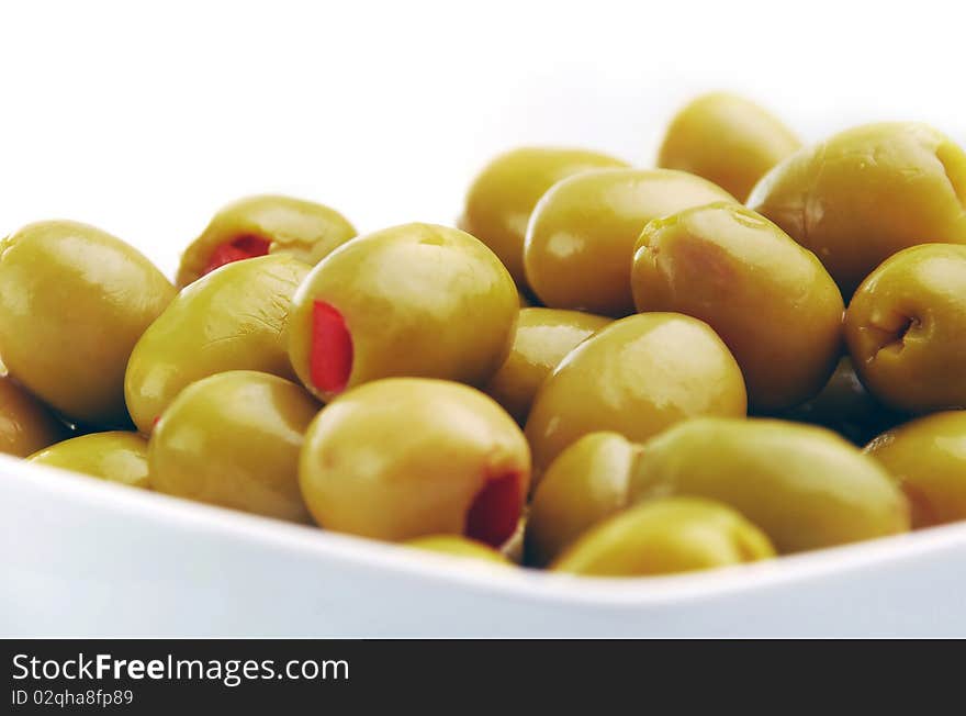 Green olives