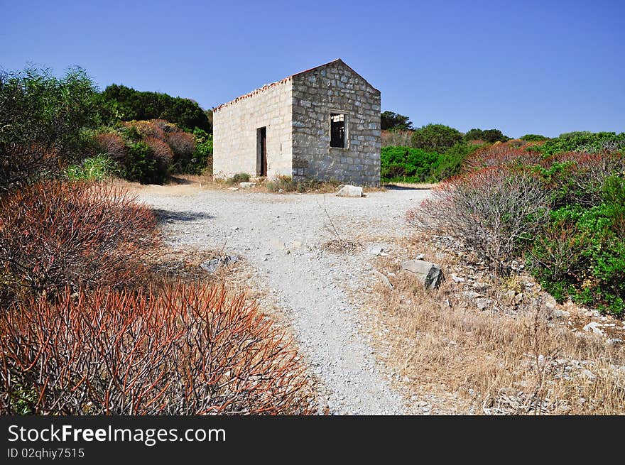 Old stone house in Sardinia, Italy. Old stone house in Sardinia, Italy.