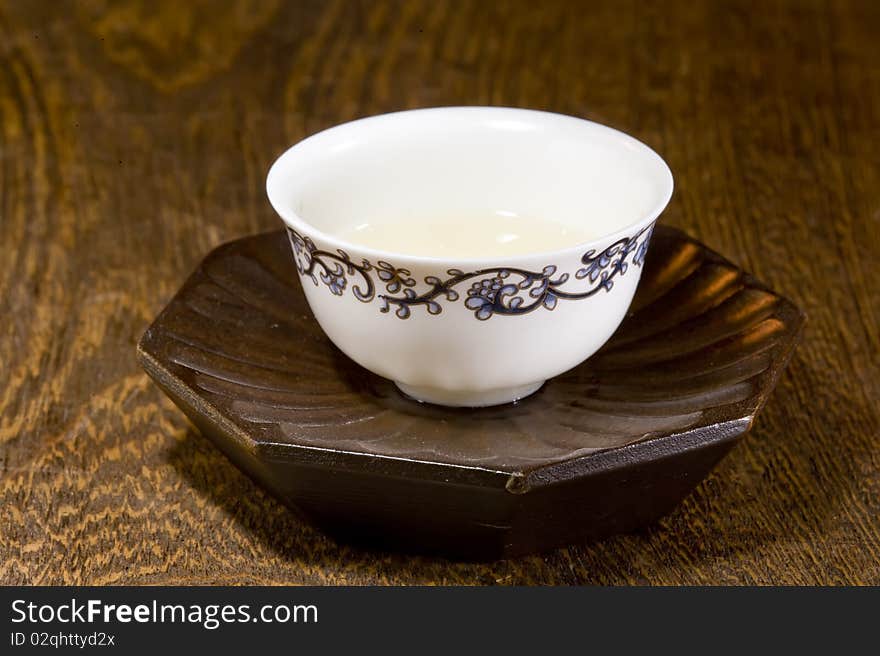 A chinese traditional tea cup. A chinese traditional tea cup