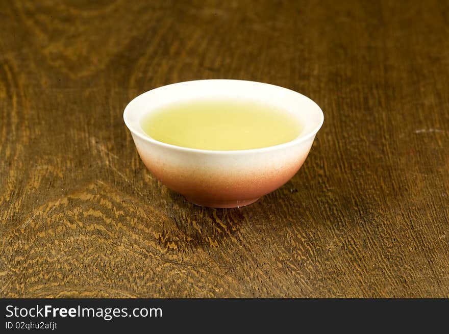 A single chinese tea cup