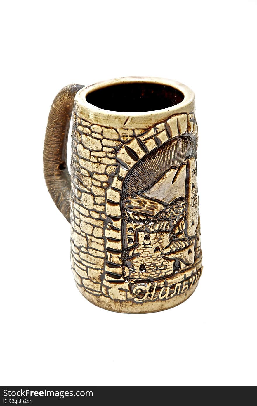 Caucasian Beer Mug