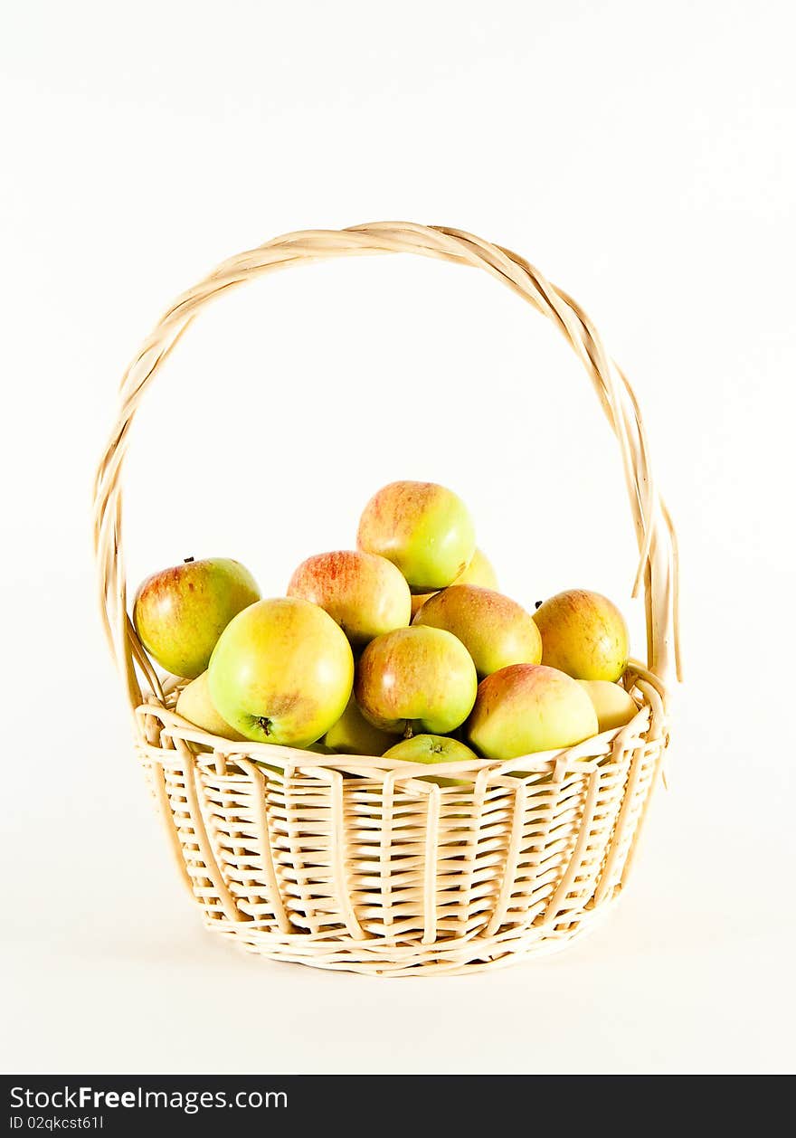 Basket With Apples