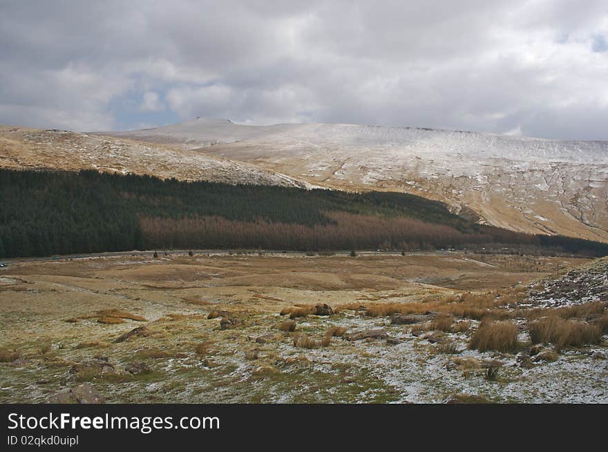 Pen y fan in Winter