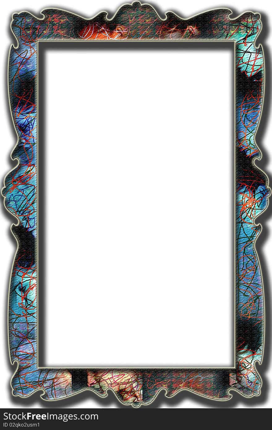 Digital Frame With Many Colors