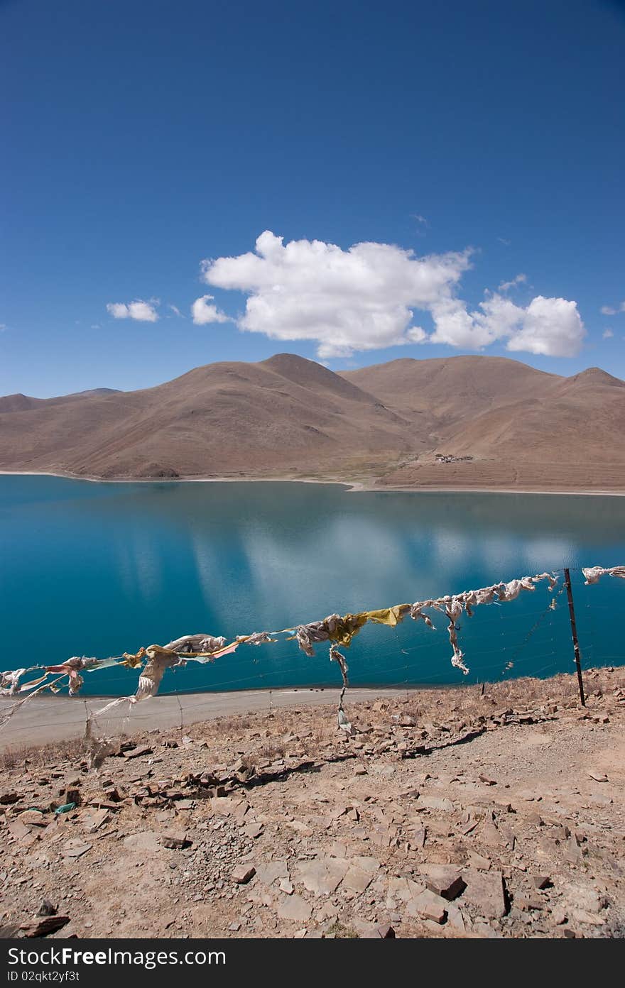 Lake in tibet, China