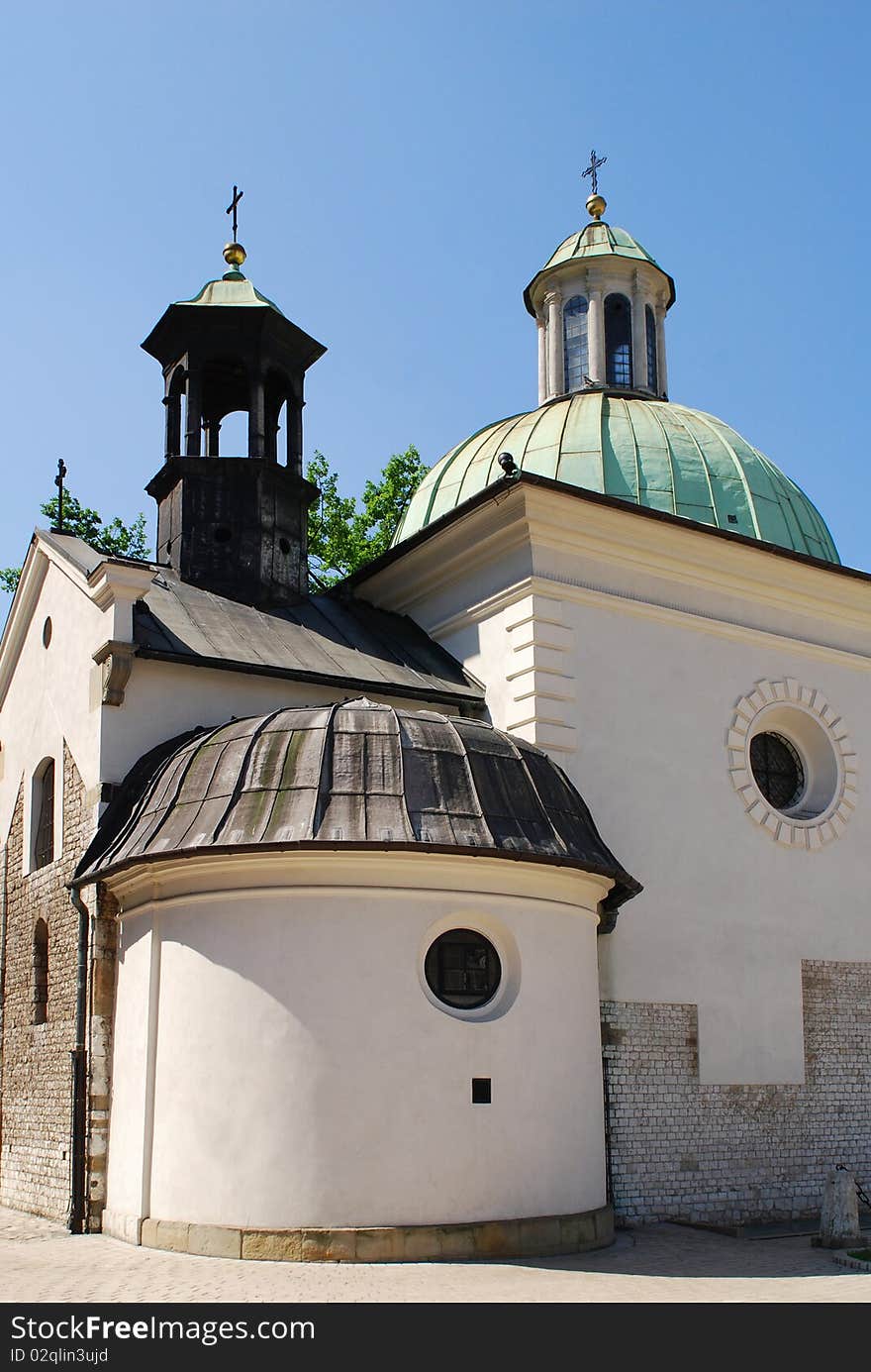 St. James Church On Main Square In Cracow