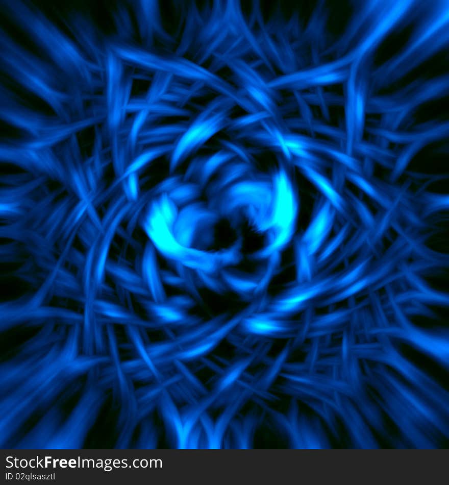 Abstract magic flower