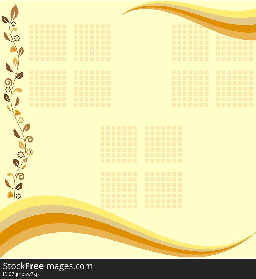 Abstract  illustration depicting modern layout background. Abstract  illustration depicting modern layout background