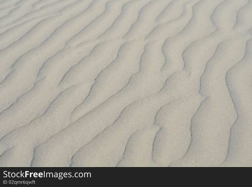 Sand with the grain wave. Sand with the grain wave