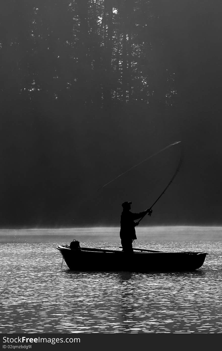 Fisherman At Dawn