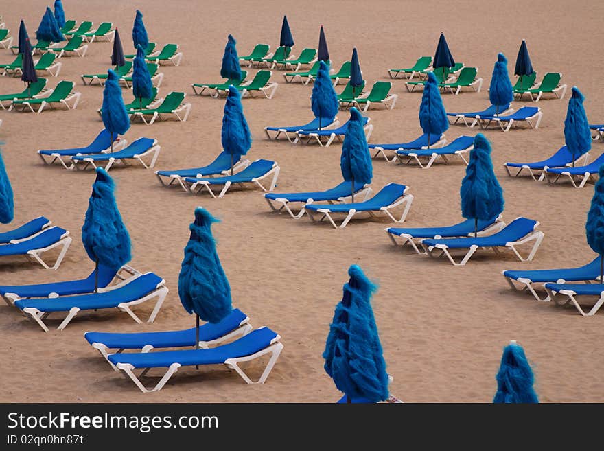 Beach Deck-chairs