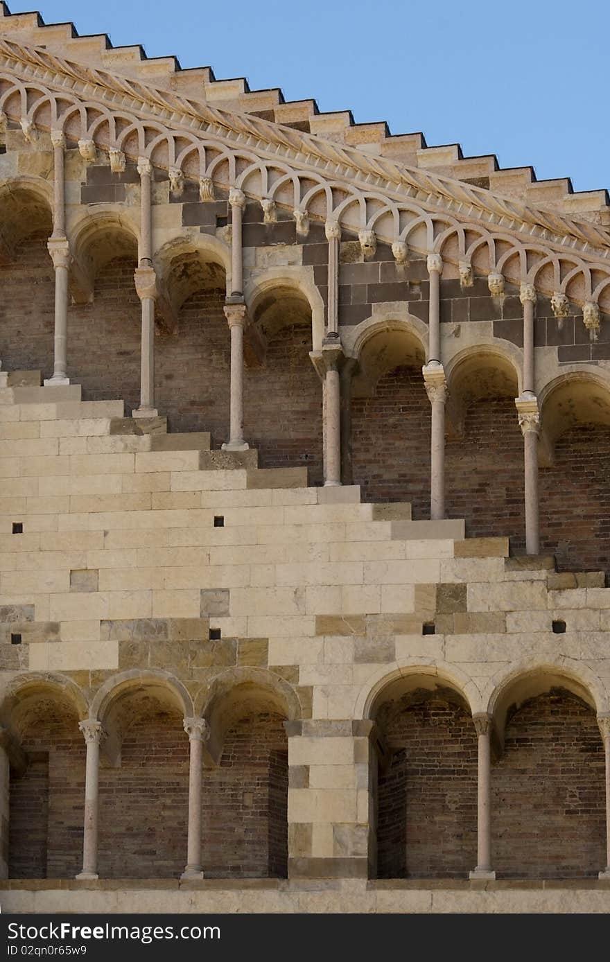 Romanesque Architecture In Parma Italy