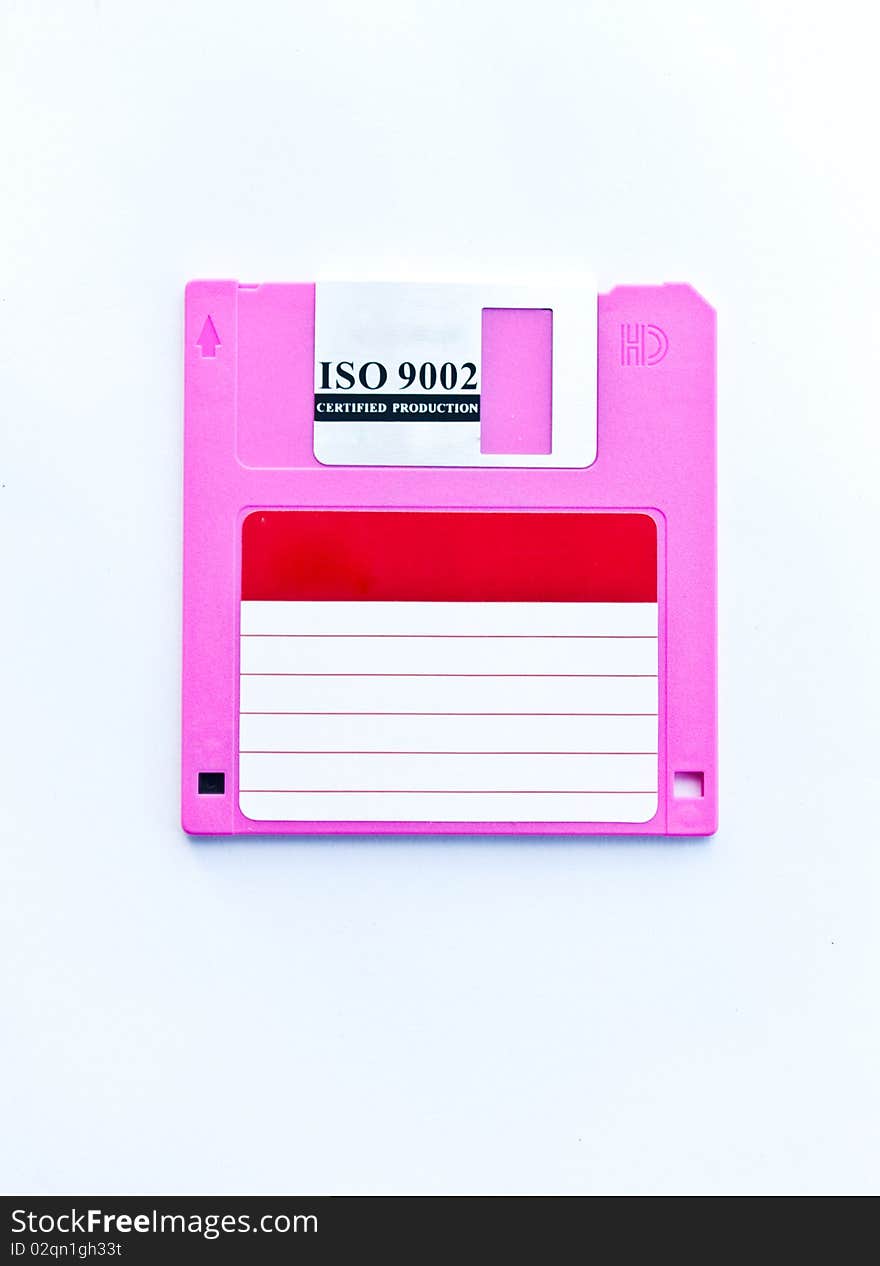 Floppy diskette