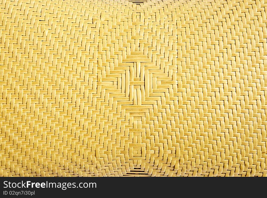 Mat Woven From Palm Leaves