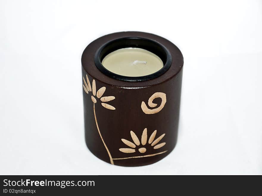 Brown candle