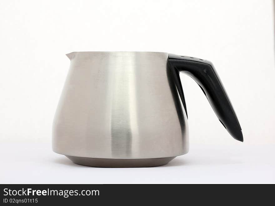 Utensils for coffee on a white background. Utensils for coffee on a white background