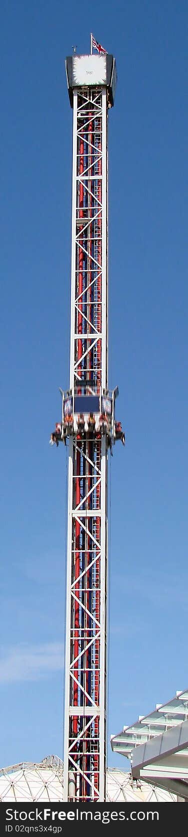 Blackpool fairground ride