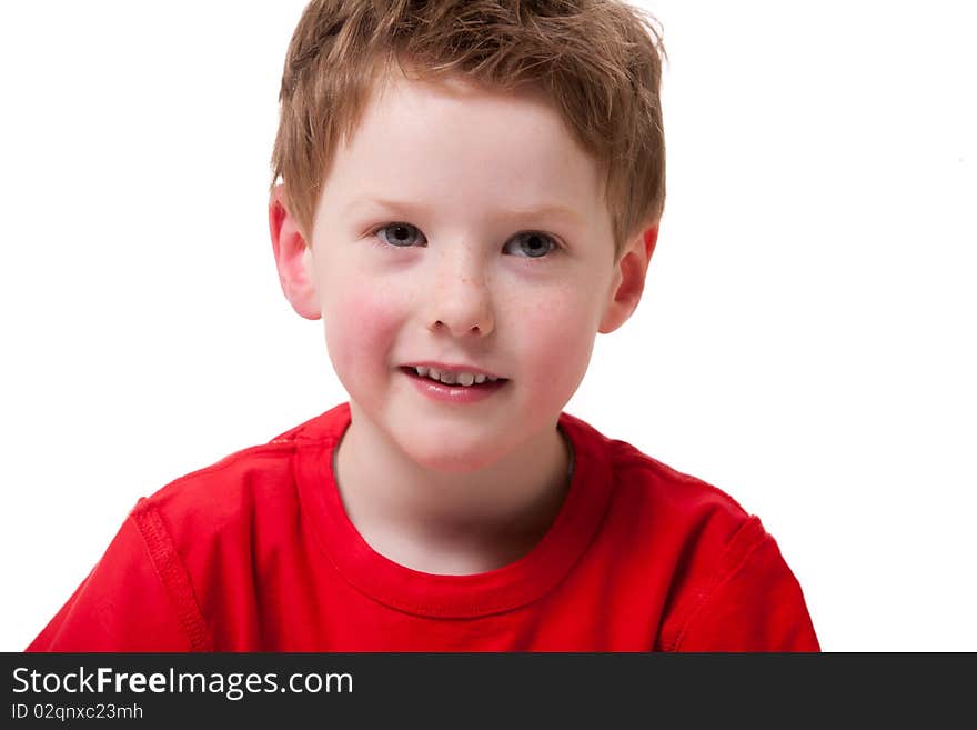 Young children isolated on a white background. Young children isolated on a white background