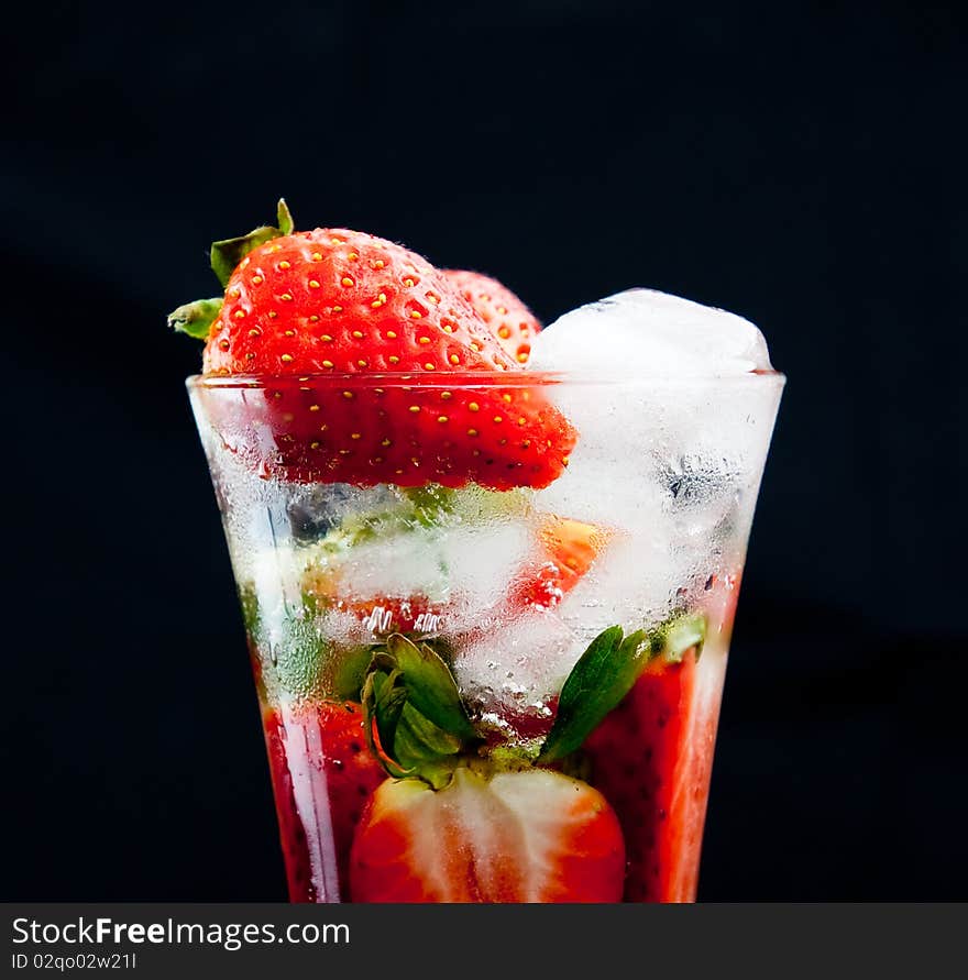 Strawberry drink