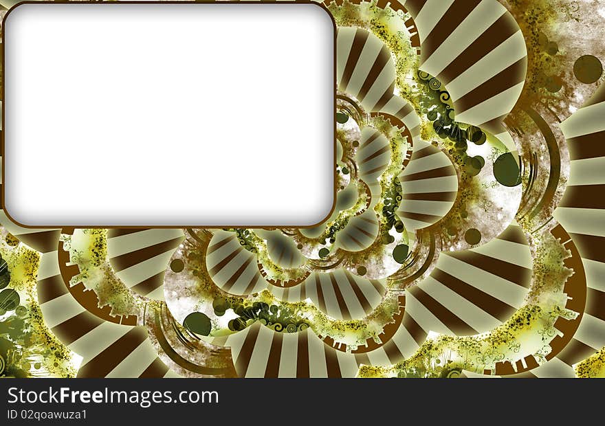 Vintage photo frame for web or wallpaper with classy patterns. Vintage photo frame for web or wallpaper with classy patterns