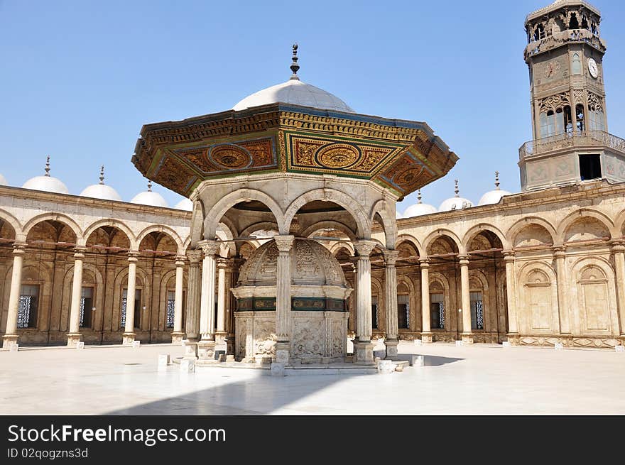 A famous mosque in Cairo,Egypt