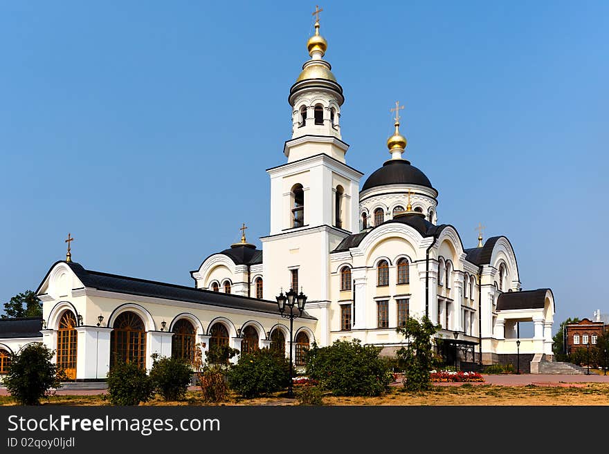 The temple of Archangel Michael located in village Merkushino of Verhotursky district