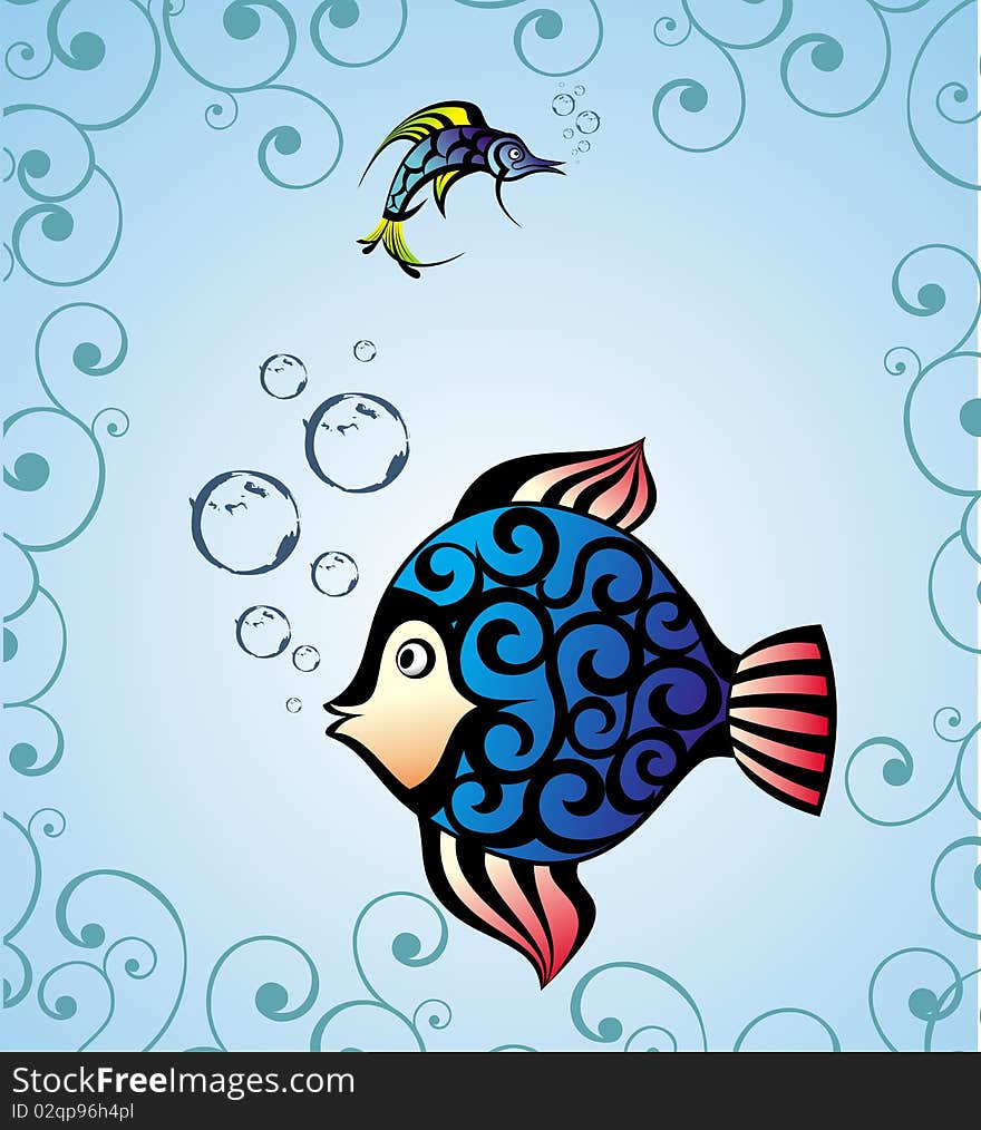 Fish card