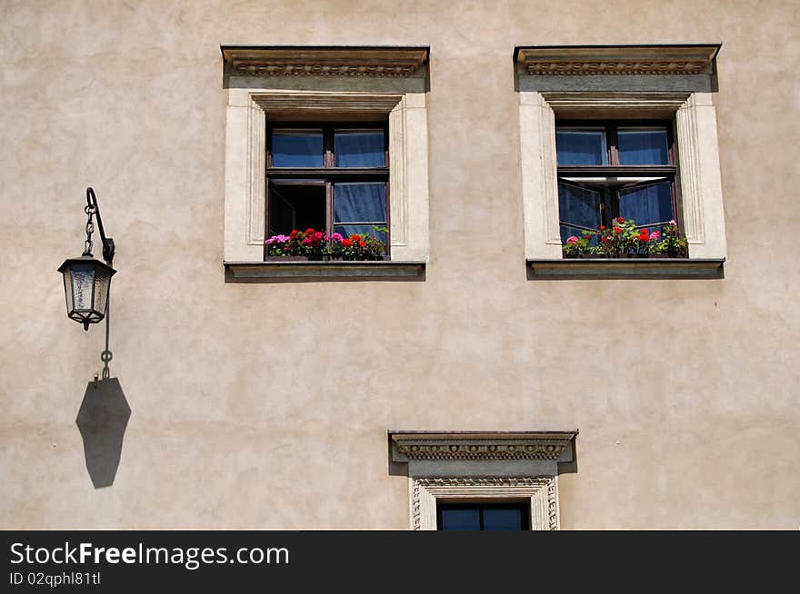 House On The Old City In Cracow