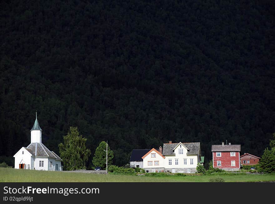 Village of Loen on Nordfjord