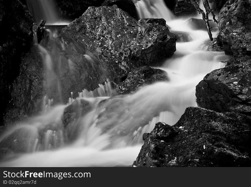 Scottish Waterfall 2