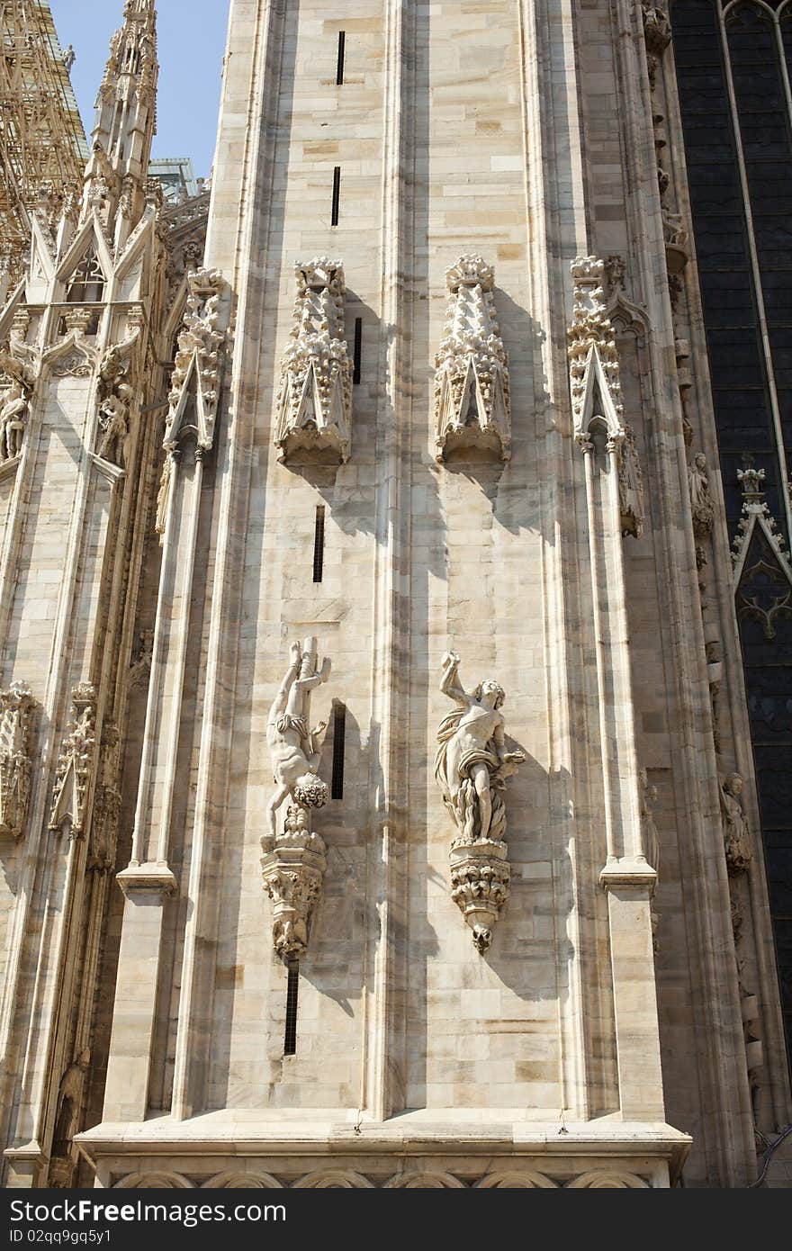 Mian Cathedral detail