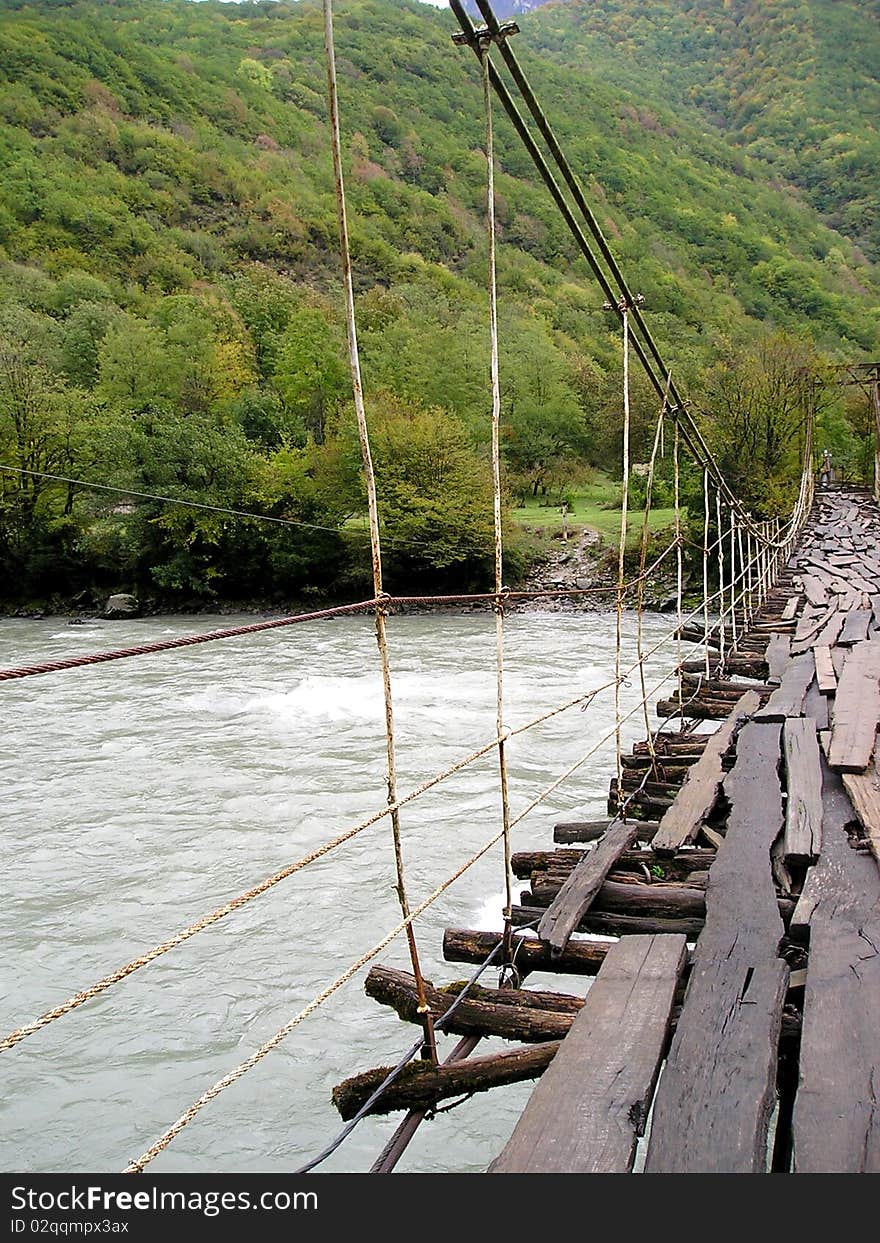 Old bridge near Gagra, Abkhazia