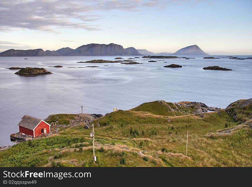 A small island in western Norway, . A small island in western Norway,