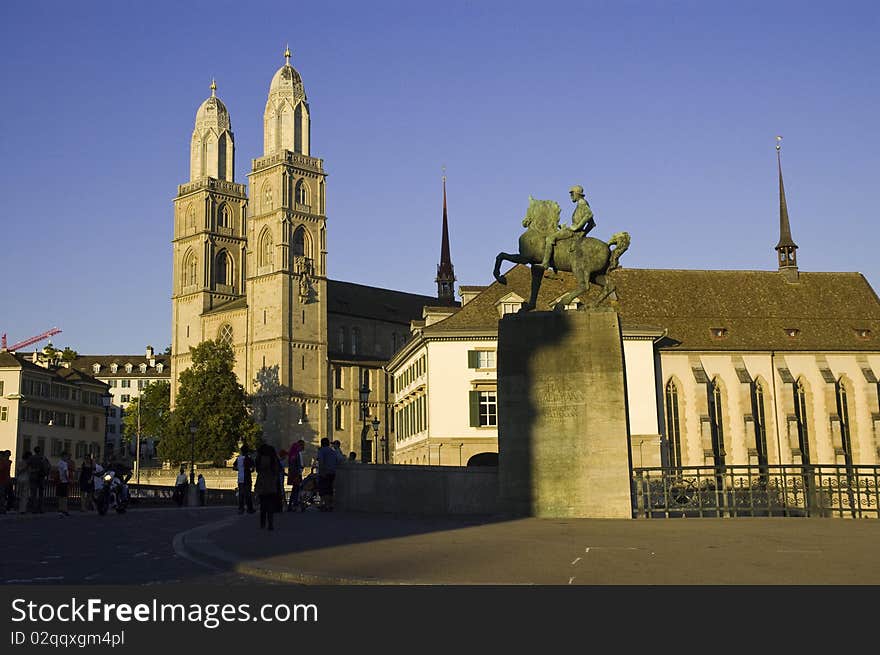 Grossmünster in Zürich