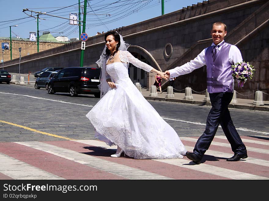 Bride and groom