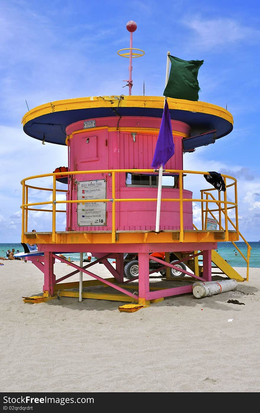 Pink South Miami Beach Hut