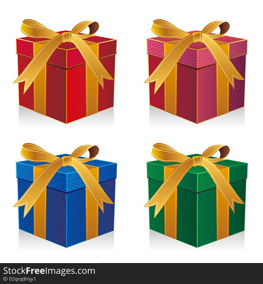 illustration of gift box