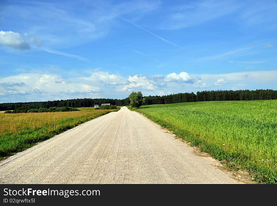 Rural road.